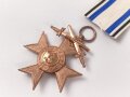 Bayern , Verleihungs Urkunde für das Militär Verdienstkreuz 3.Klasse mit Schwertern. Ausgestellt auf einen Gefreiten im Infanterie Regiment 23. Dazu die Auszeichnung, ein Band beiliegend