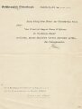 Preussen, Verleihungsurkunde zum Verdienstkreuz für Kriegshilfe, ausgestellt auf einen Eisenbahn Obersekretär 1918. Dazu die Verleihungsurkunde zum Oldenburger Friedrich August Kreuz II. Klasse , ausgestellt am 24.1.1918