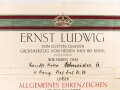 Hessen, Verleihungsurkunde Allgemeines Ehrenzeichen für Tapferkeit, ausgestellt auf einen Angehörigen im Reserve Infanterie Regiment 80 . Mehrfach gefaltet