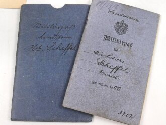 Bayern , Vorläufiger Ausweis für das Eiserne Kreuz II.Klasse, ausgestellt auf einen Angehörigen Reserve Feldlazarett 71 am 7.11.1918.