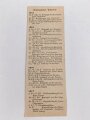 Bayern , Vorläufiger Ausweis für das Eiserne Kreuz II.Klasse, ausgestellt auf einen Angehörigen Reserve Feldlazarett 71 am 7.11.1918.