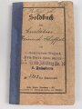 Bayern , Vorläufiger Ausweis für das Eiserne Kreuz II.Klasse, ausgestellt auf einen Angehörigen Reserve Feldlazarett 71 am 7.11.1918.