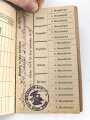 Bayern , Vorläufiger Ausweis für das Eiserne Kreuz II.Klasse, ausgestellt auf einen Angehörigen Reserve Feldlazarett 71 am 7.11.1918.