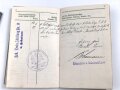 Bayern , Vorläufiger Ausweis für das Eiserne Kreuz II.Klasse, ausgestellt auf einen Angehörigen Reserve Feldlazarett 71 am 7.11.1918.