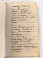 Bayern , Vorläufiger Ausweis für das Eiserne Kreuz II.Klasse, ausgestellt auf einen Angehörigen Reserve Feldlazarett 71 am 7.11.1918.
