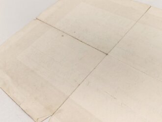 Hessen, Verleihungsurkunde Militär Sanitätskreuz am Kriegsbande, ausgestellt auf einen Angehörigen Etappen Kommandantur 8., dazu eine Dienstaltersurkunde vom 4.7.1914 mit eigenhändiger Unterschrift Ernst Ludwig.