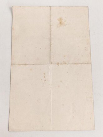 Hessen, Verleihungsurkunde Militär Sanitätskreuz am Kriegsbande, ausgestellt auf einen Angehörigen Etappen Kommandantur 8., dazu eine Dienstaltersurkunde vom 4.7.1914 mit eigenhändiger Unterschrift Ernst Ludwig.