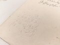 Hessen, Verleihungsurkunde Militär Sanitätskreuz am Kriegsbande, ausgestellt auf einen Angehörigen Etappen Kommandantur 8., dazu eine Dienstaltersurkunde vom 4.7.1914 mit eigenhändiger Unterschrift Ernst Ludwig.