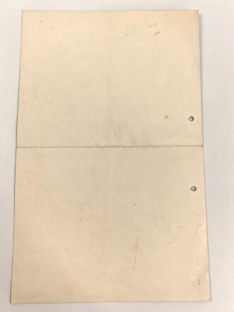 Bayern, Verleihungs Urkunde für den königlichen Militär Verdienstorden 4. Klasse mit Schwertern. Ausgestellt am 16.12.1916 auf einen Oberleutnant im Feldartillerie Regiment 12. Gefaltet und gelocht