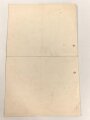 Bayern, Verleihungs Urkunde für den königlichen Militär Verdienstorden 4. Klasse mit Schwertern. Ausgestellt am 16.12.1916 auf einen Oberleutnant im Feldartillerie Regiment 12. Gefaltet und gelocht