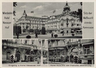 Ansichtskarte "Wiesbaden Hotel Nassauer Hof"...