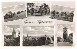 Ansichtskarte "Gruss aus Mühlhausen"