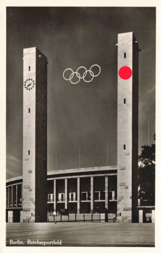 Ansichtskarte "Berlin - Reichssportfeld"