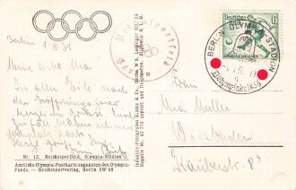 Ansichtskarte "Reichssportfeld Olympia Stadion"