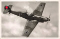 Ansichtskarte "Unsere Luftwaffe - Jagdeinsitzer Me 109 im Angriff