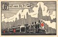 1. Weltkrieg, Ansichtskarte "Gruß vom Lazarett Zug Vlz. PI."