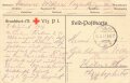 1. Weltkrieg, Ansichtskarte "Gruß vom Lazarett Zug Vlz. PI."