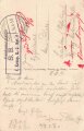 1. Weltkrieg, Ansichtskarte "Frankreich 1914-16 - Vouziers, Kürass-Kaserne"