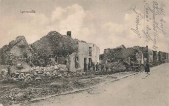 1. Weltkrieg, Ansichtskarte "Epinonville"