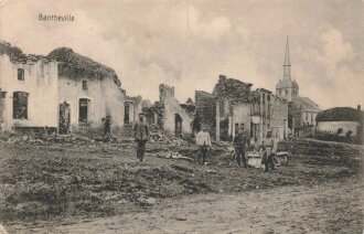 1. Weltkrieg, Ansichtskarte "Bantheville"