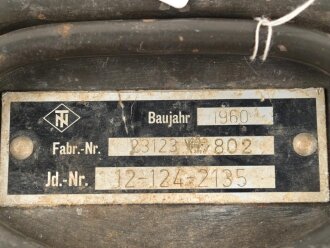 Bundeswehr , Fernsprech Vermittlung 30-150 Anschlüsse OB, Abfragekasten. Guter Zustand, mit Deckeln, datiert 1960, Funktion nicht geprüft
