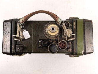 DDR / Russland,Tornisterfunkgerät R-109M. Optisch gut, Funktion nicht geprüft