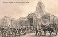 1. Weltkrieg, Ansichtskarte "Deutsches Heerlager vor dem Justizpalast in Brüssel"