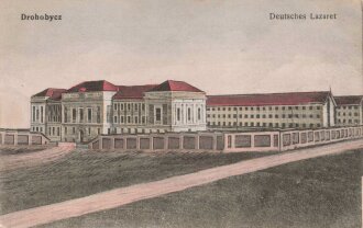 1. Weltkrieg, Ansichtskarte "Drohobycz - deutsches...