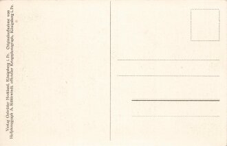 1. Weltkrieg, Ansichtskarte "Vom östlichen...