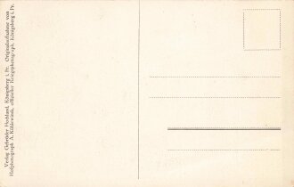 1. Weltkrieg, Ansichtskarte "Vom östlichen...