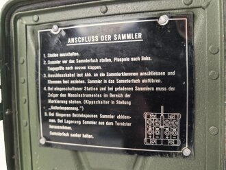 DDR, Gehäuse für ein Tornisterfunkgerät R-109 ? Originallack