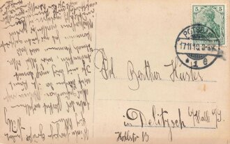 1. Weltkrieg, Ansichtskarte "Unser Kaiserpaar"