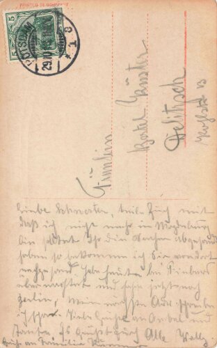 1. Weltkrieg, Ansichtskarte "Prinz Adalbert v....