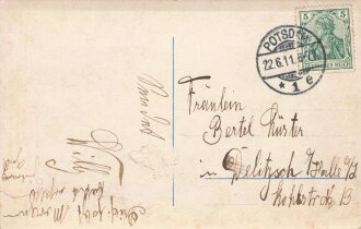 1. Weltkrieg, Ansichtskarte "Prinz und Prinzessin...