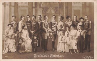 1. Weltkrieg, Ansichtskarte "Deutschlands...