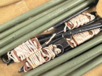 NVA, Russland, Segeltuchwickel mit Antennenmaterial, sehr guter Zustand