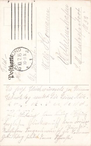 1. Weltkrieg, Ansichtskarte "Kaiser Wilhelm