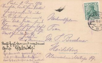 1. Weltkrieg, Ansichtskarte "S.M. der Kaiser"