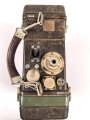 NVA ,Tornisterfunkgerät R-109M. Optisch gut, Funktion nicht geprüft. Da die Akkus enthalten sind, KEIN VERSAND NACH ÜBERSEE