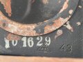 Feldfernsprecher 33 Wehrmacht datiert 1943. Unvollständiges Gerät als Ersatzteilträger
