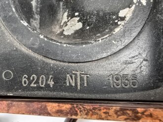 Feldfernsprecher 33 Wehrmacht datiert 1936. Funktion nicht geprüft