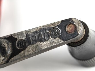 Feldfernsprecher 33 Wehrmacht datiert 1939. Funktion nicht geprüft