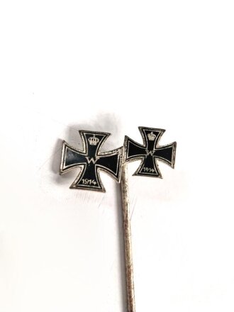 1.Weltkrieg, Miniatur 9mm 9mm Eisernes Kreuz 1. und 2....