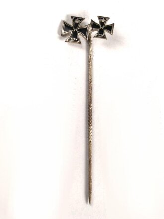 1.Weltkrieg, Miniatur 9mm 9mm Eisernes Kreuz 1. und 2....