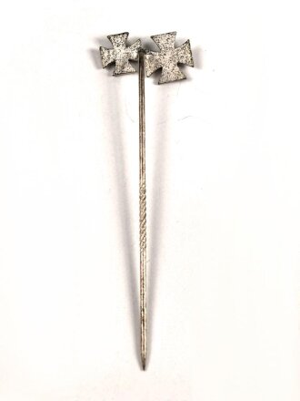 1.Weltkrieg, Miniatur 9mm Eisernes Kreuz 1. und 2. Klasse 1914. Emailliert, guter Zustand