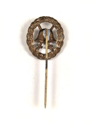1.Weltkrieg, Verwundetenabzeichen silber 19mm, durchbrochene Ausführung