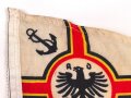 Fahrzeugwimpel ADAC , wohl Ausführung bis 1933. Maße 19,5 x 35cm