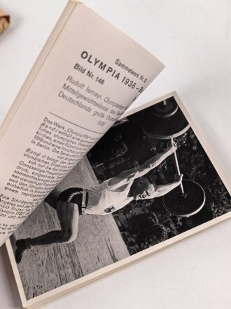 Olympia 1936 , Sammelbilderalbum Band I, Bilder Gruppe 53 mit 50 Bildern