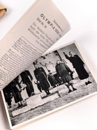 Olympia 1936 , Sammelbilderalbum Band I, Bilder Gruppe 53 mit 50 Bildern