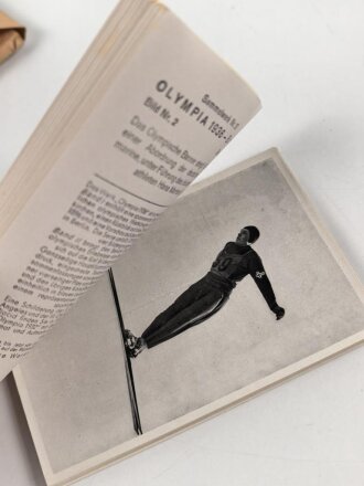 Olympia 1936 , Sammelbilderalbum Band I, Bilder Gruppe 53 mit 50 Bildern